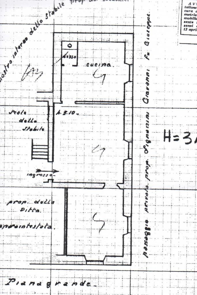 Trilocale Via Olivieri, La Spezia (zona Rebocco) - planimetria 1