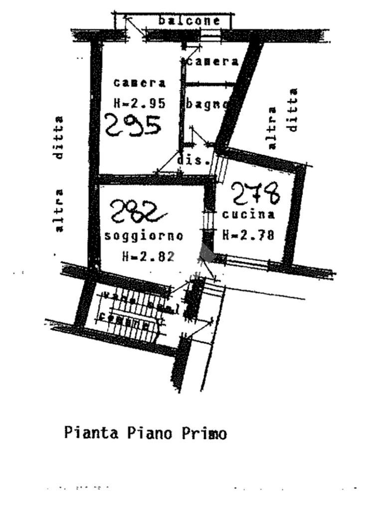 Trilocale Via Giuseppe Quilico, Pavone Canavese - planimetria 1