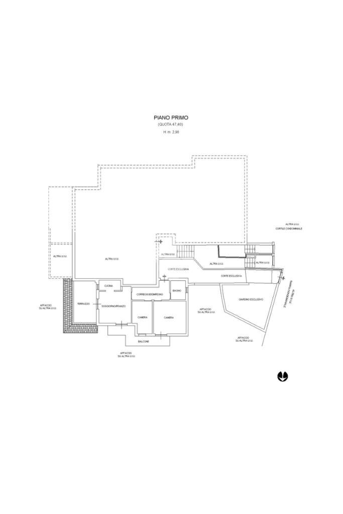 Trilocale Via Punta Tacuara, Laigueglia - planimetria 1