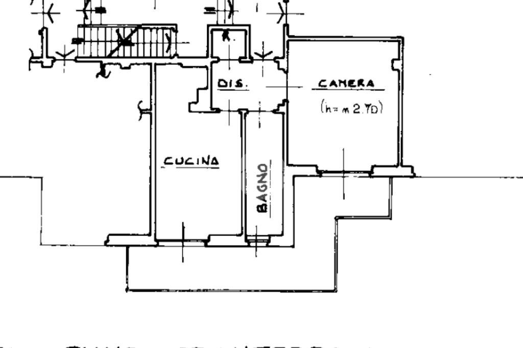 Bilocale Via Ciaine, Val della Torre - planimetria 1