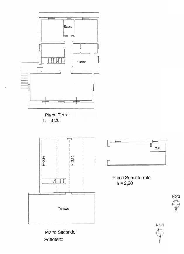 Foto 35 - Independent house vai gentile da montefiore
 
15, Montefiore dell'Aso - floor plans 1
