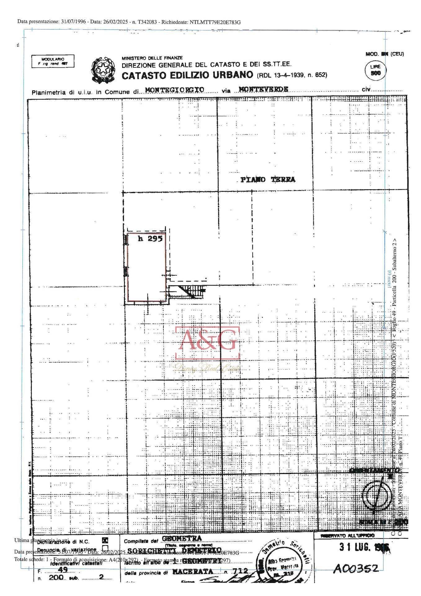 Foto 50 - Rustic Contrada Piane di Monteverde
 
49, Montegiorgio - floor plans 1