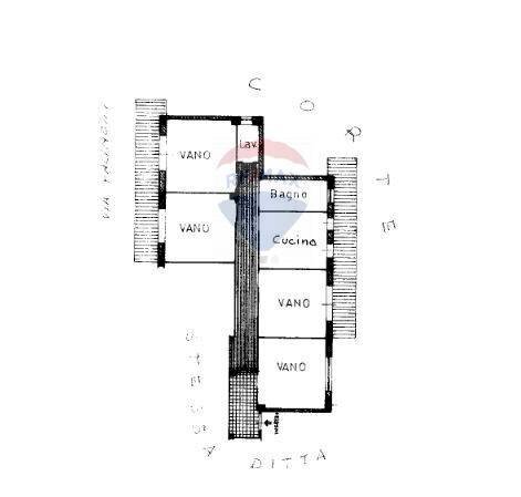 Pianta 2D - Appartamento Via Antonio Pacinotti
 
34, Catania - planimetria 1