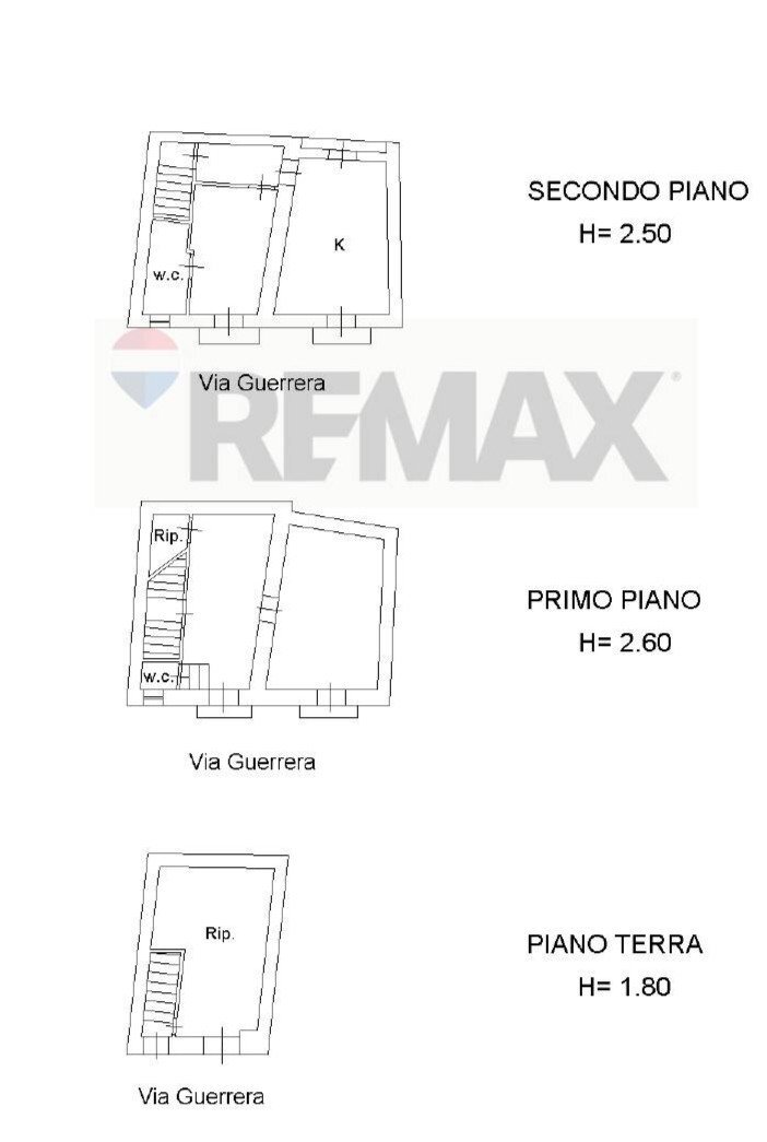 Pianta 2D - Independent house Via Guerrera
 
5, Caltagirone - floor plans 1