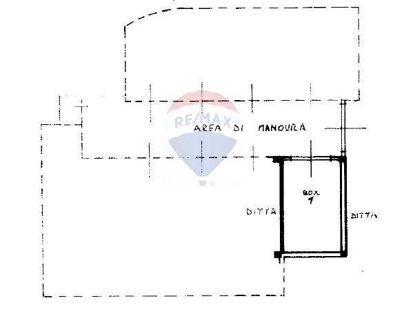 Pianta 2D - Box Via Florio
 
33, Manfredonia - planimetria 1