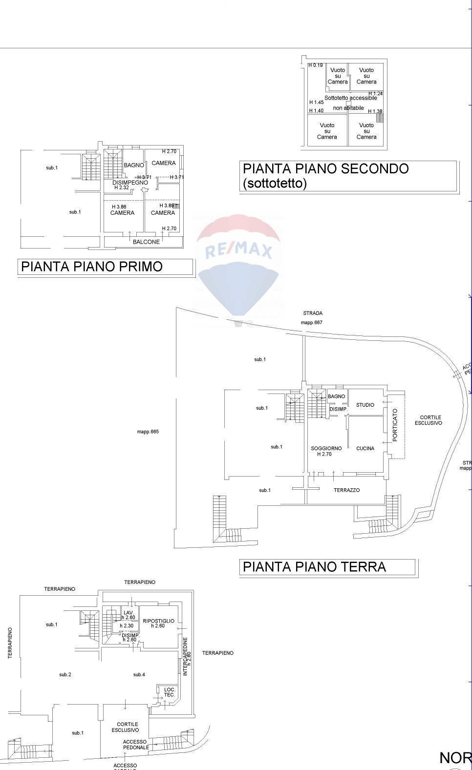 Pianta 2D - Villa Via Gioachino Rossini
 
15, Sant'Omobono Terme - floor plans 1