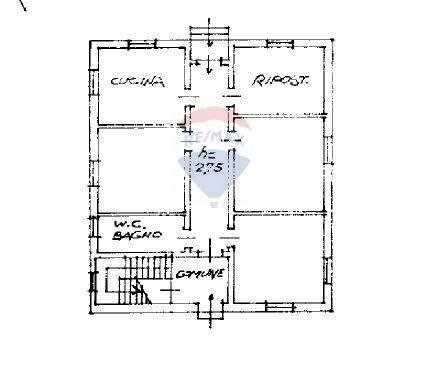 Pianta 2D - Quadrilocale Darfo Boario Terme - planimetria 1