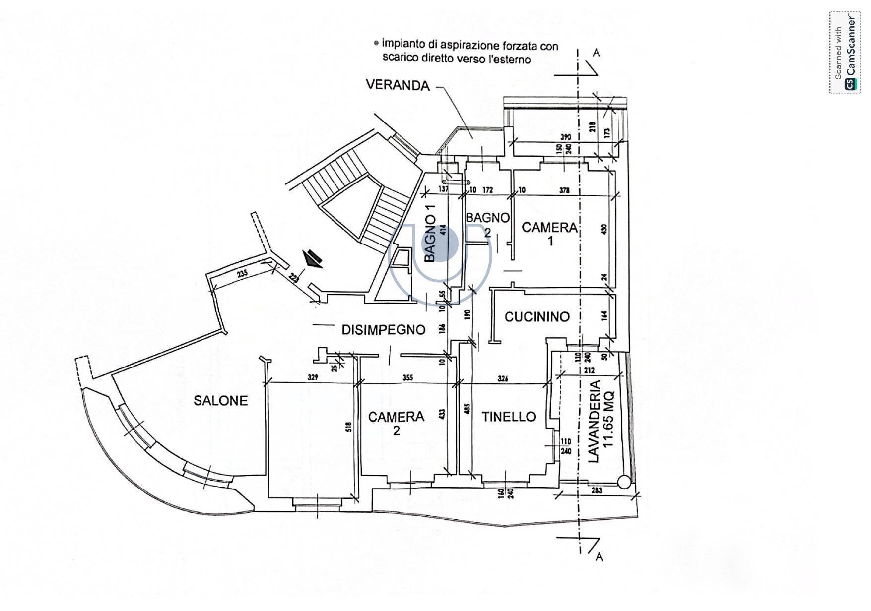 Foto 44 - Appartamento piazza molines, Giaveno - planimetria 1