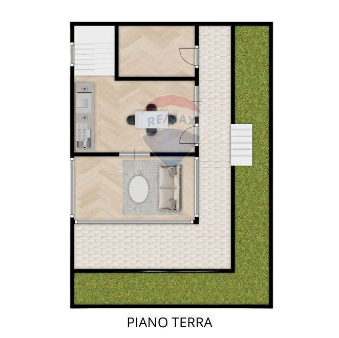 Pianta 2D - Casa semi indipendente Via Altofonte
 
snc, Roma - planimetria 1