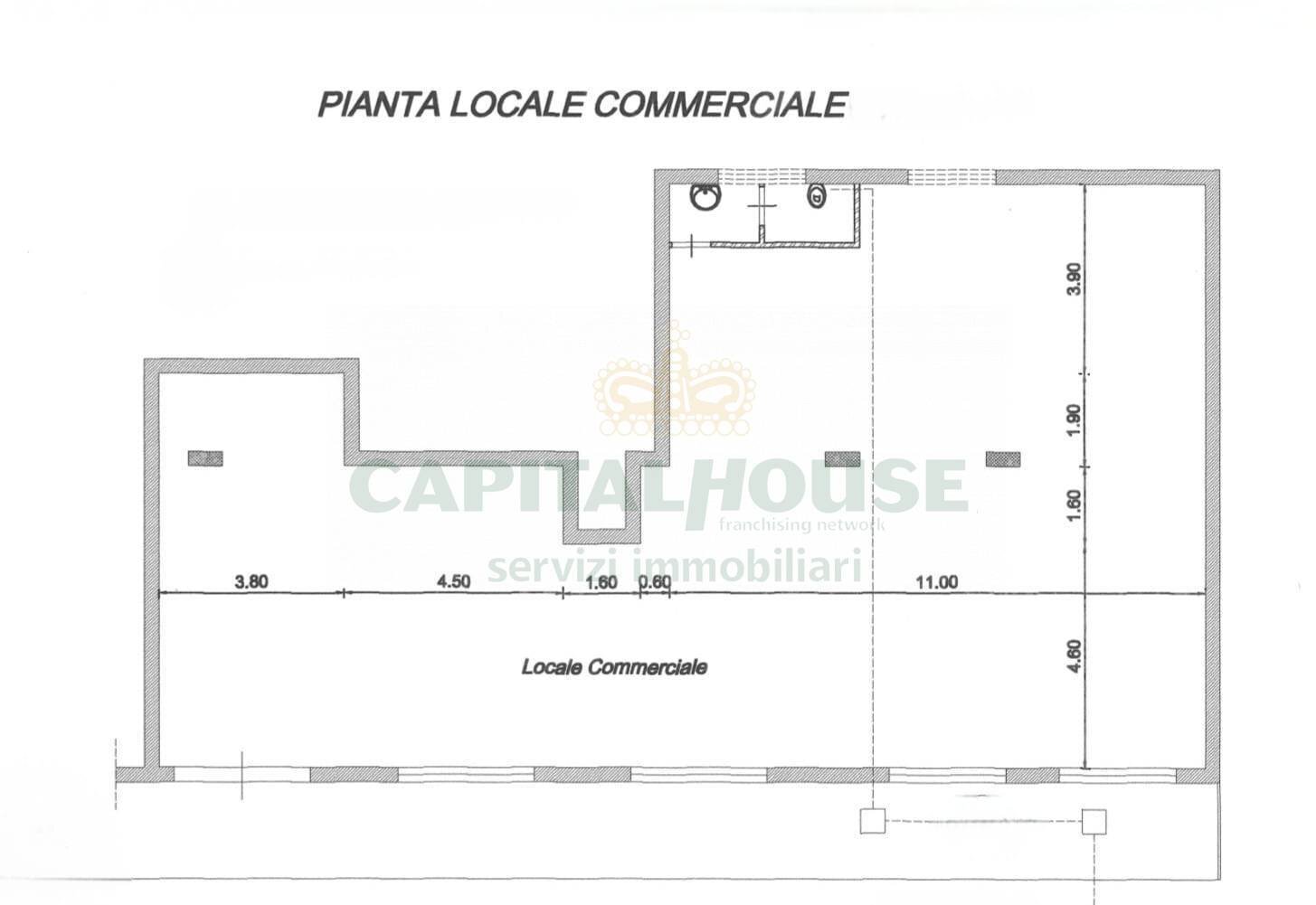 Foto 10 - Locale Commerciale Viale Italia, San Nicola la Strada - planimetria 1