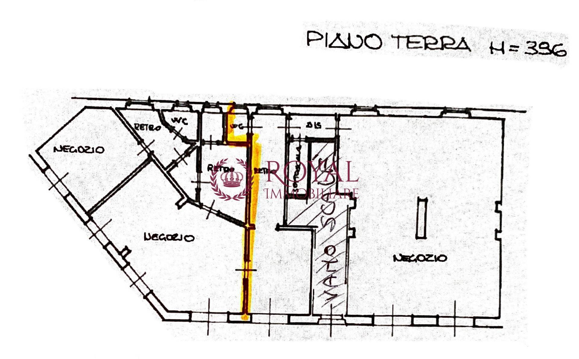Foto 20 - Commercial Premises Via Della Campana, Livorno - floor plans 1