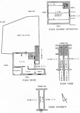 Trilocale via Vilmar, Vezzi Portio - planimetria 1