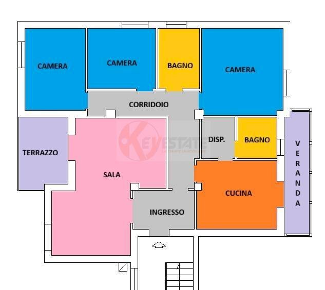 Foto 40 - Apartment via Luna e Sole
 
17, Sassari - floor plans 1