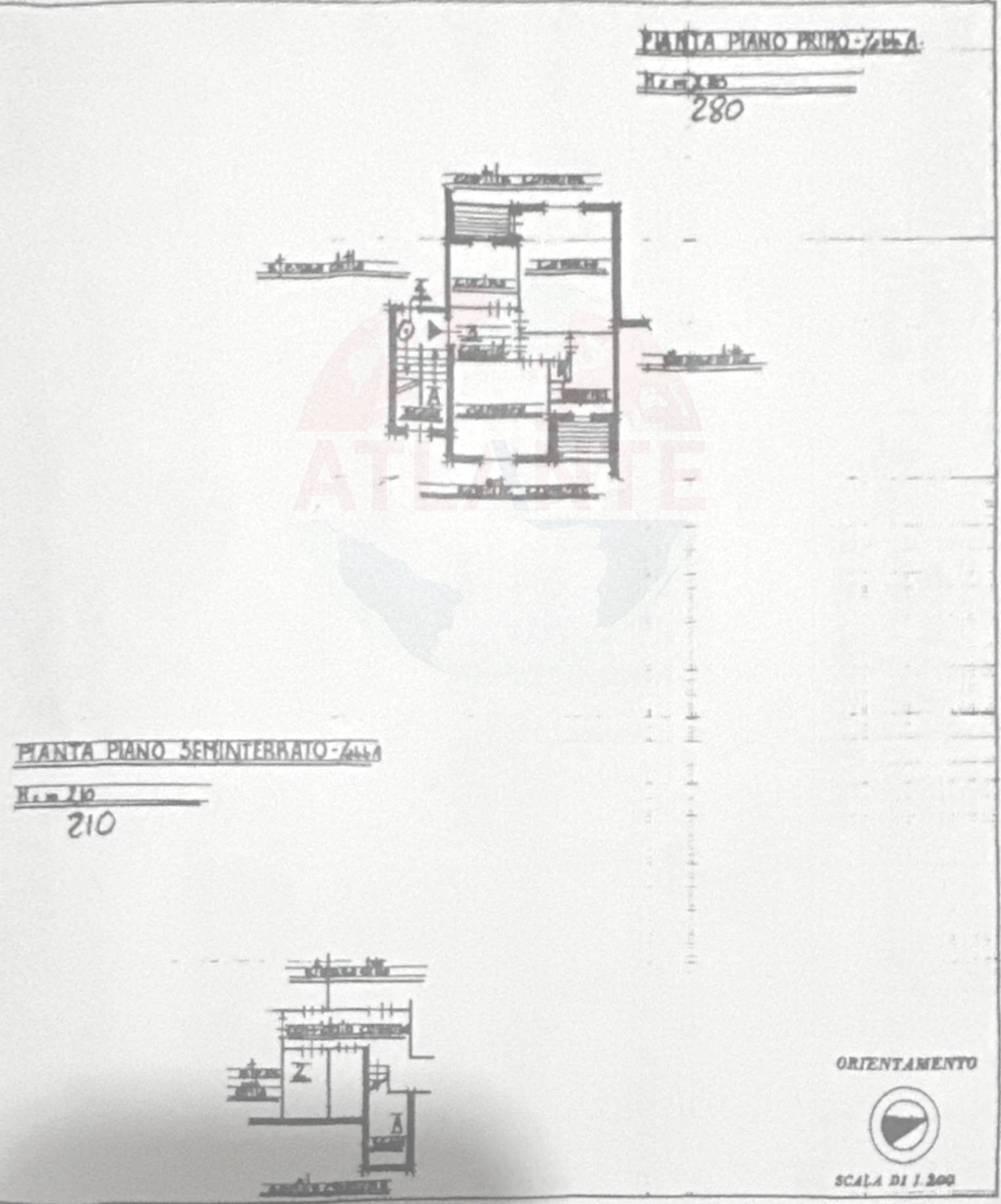 Foto 38 - Quadrilocale Via Liprati
 
2, Terzo - planimetria 1