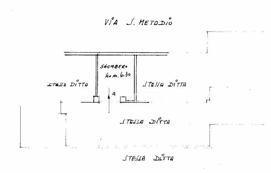 Foto 9 - Box via san metodio, Siracusa - planimetria 1