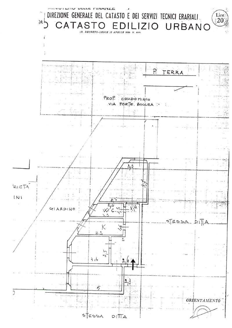 pln int. 2 - Trilocale via prospero santacroce, Roma - planimetria 1