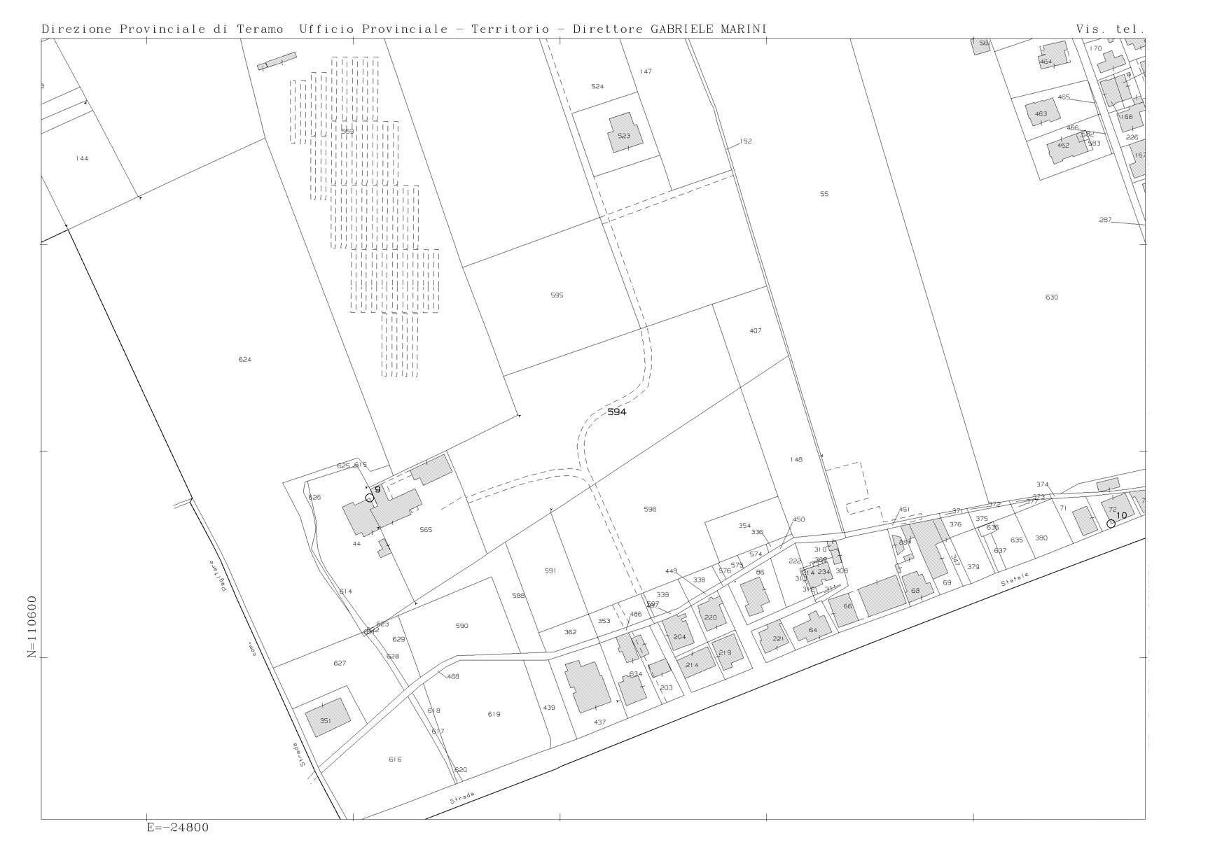 Foto 5 - Terreno edificabile Via Vincenzo Moretti, Roseto degli Abruzzi - planimetria 1