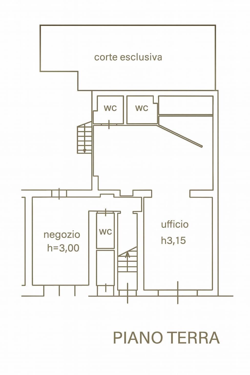 Foto 2 - Commercial Activity Via XX Settembre, Terni - floor plans 1
