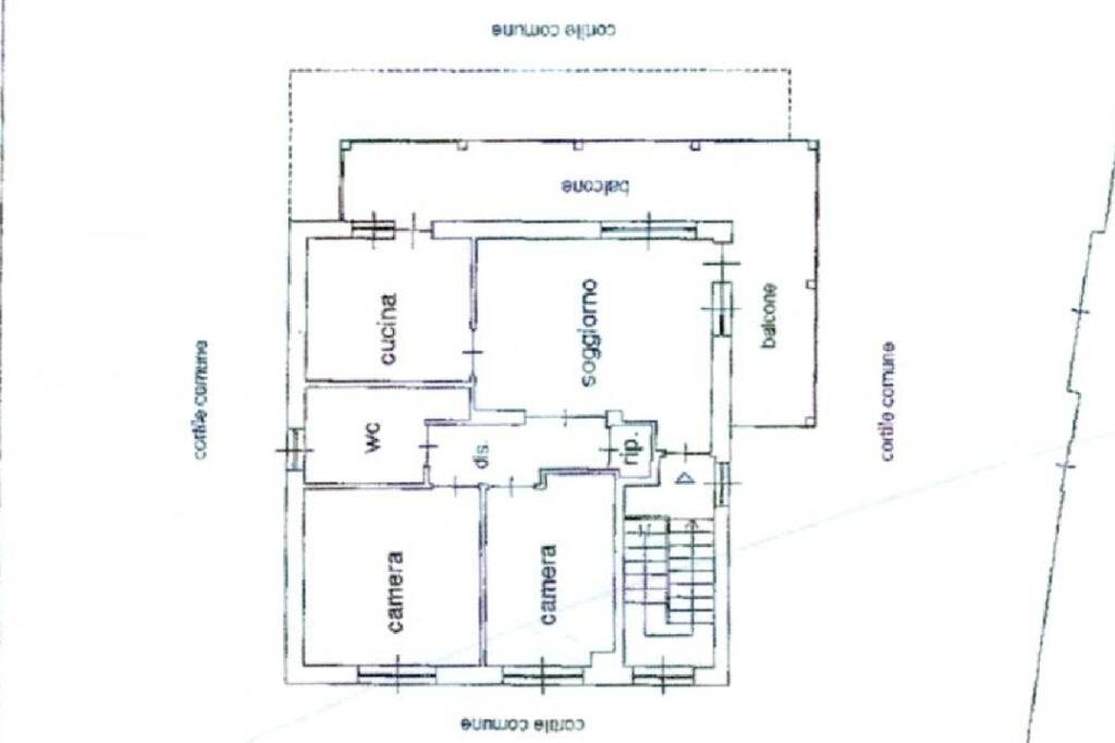 Four-room apartment Via Venezia, Sangano - floor plans 1