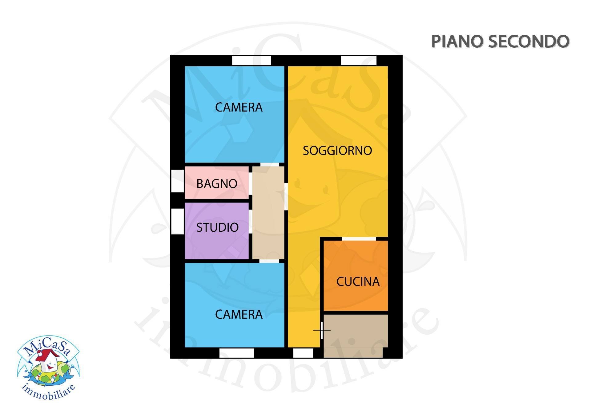 Foto 23 - Apartment via delle ginestre
 
3, Pisa - floor plans 1