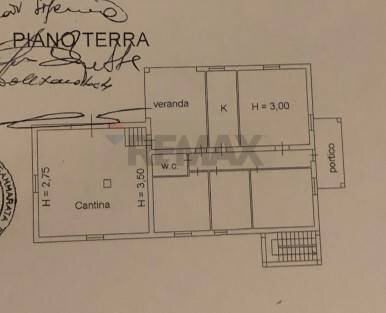 Pianta 2D - Villa Via Gela
 
78, Caltagirone - planimetria 1