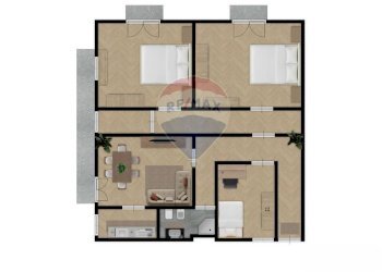 Pianta 2D - Quadrilocale Via Del Principe
 
110, Catania - foto 23