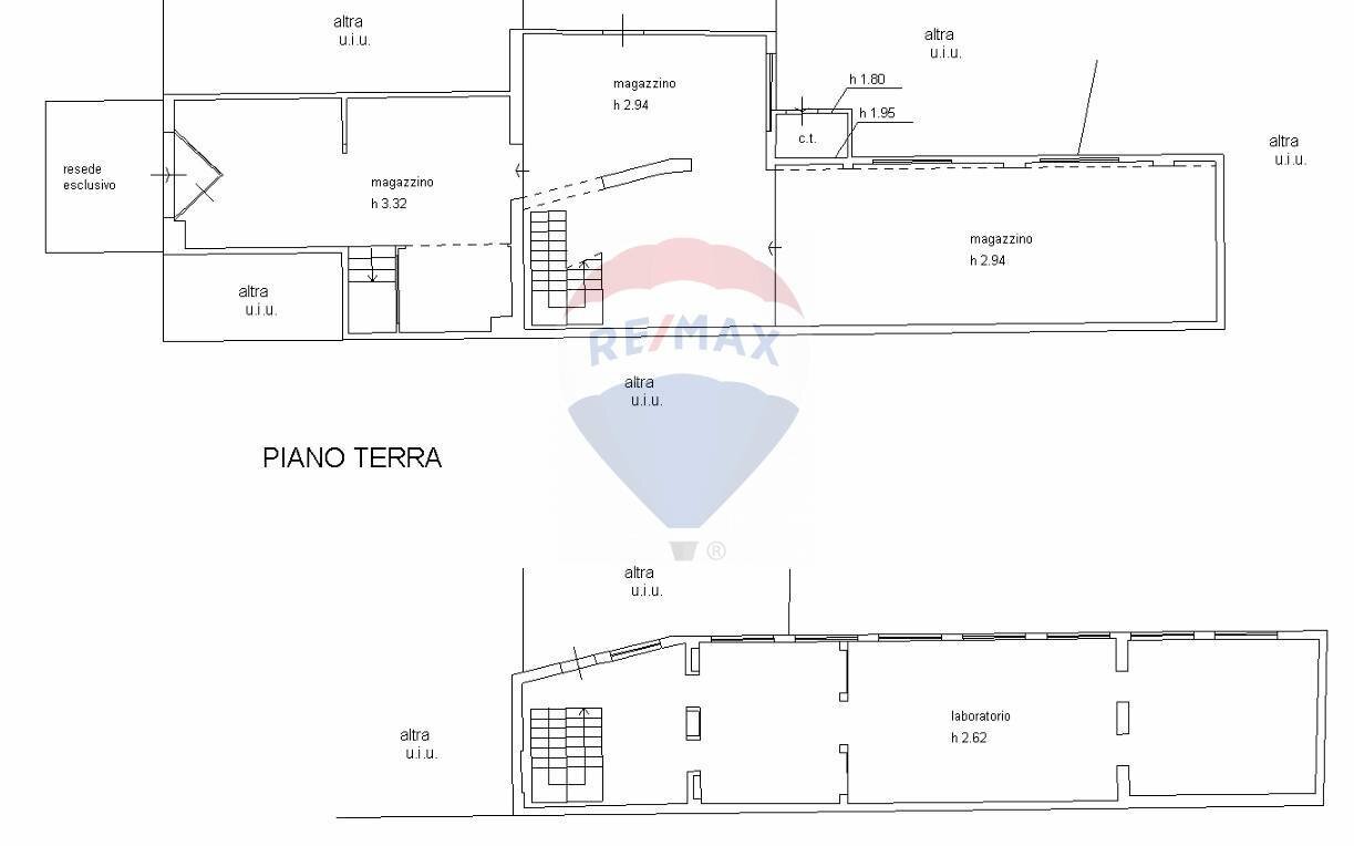 Pianta 2D - Locale Commerciale via Francesco Cilea
 
28, Empoli - planimetria 1