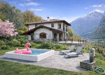 Piscina - Villa Frazione Cevo, Civo - foto 12