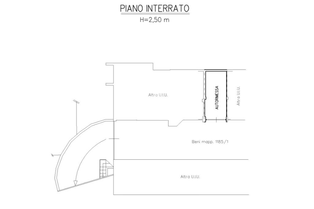 Box Via San Rufino, Chiavari - planimetria 1