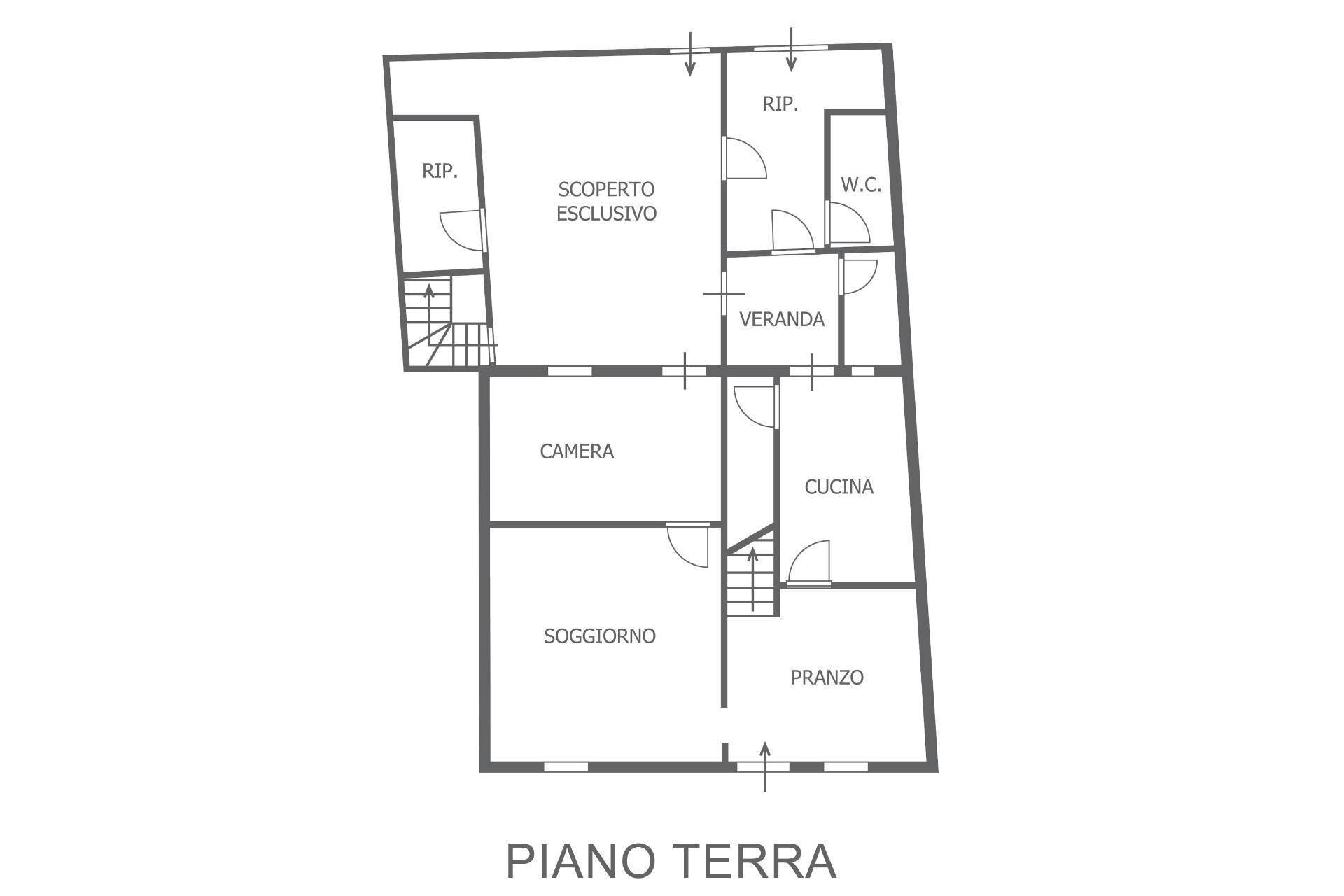 Foto 40 - Casa indipendente Via Giuseppe Forlani
 
5, Pesaro - planimetria 1