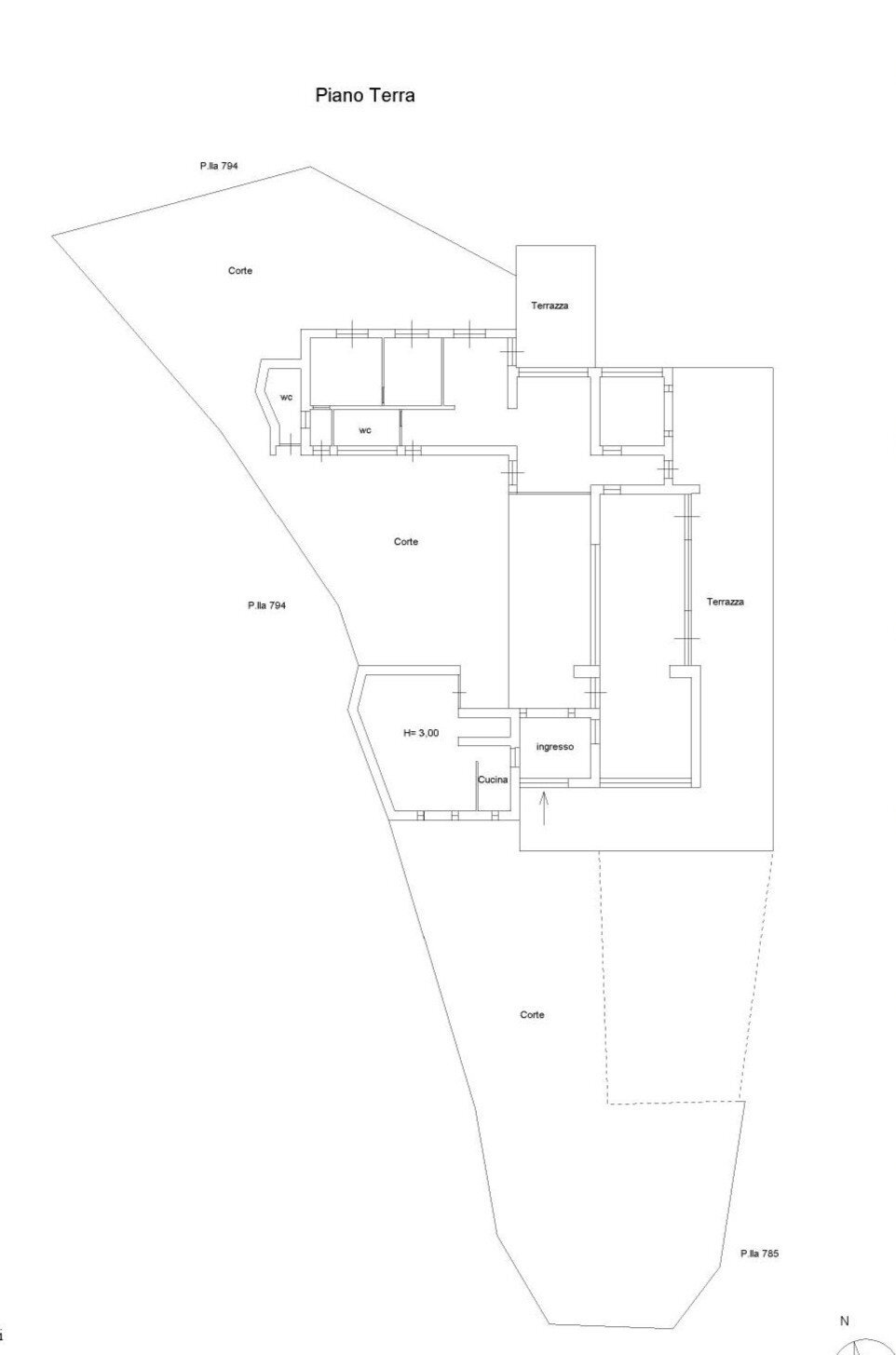 Foto 55 - Villa Traversa Località Torrazzo
 
SNC, Stalettì - planimetria 1