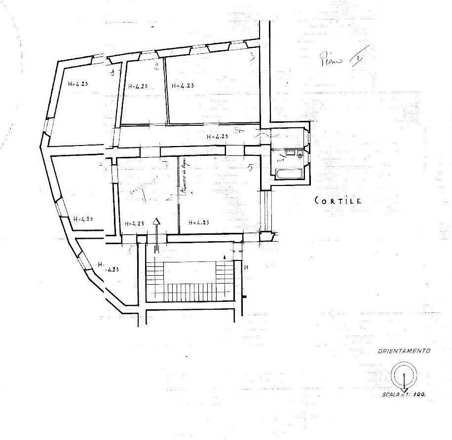 Ufficio piazza di Campitelli, 10, Roma (zona Centro Storico) - planimetria 1