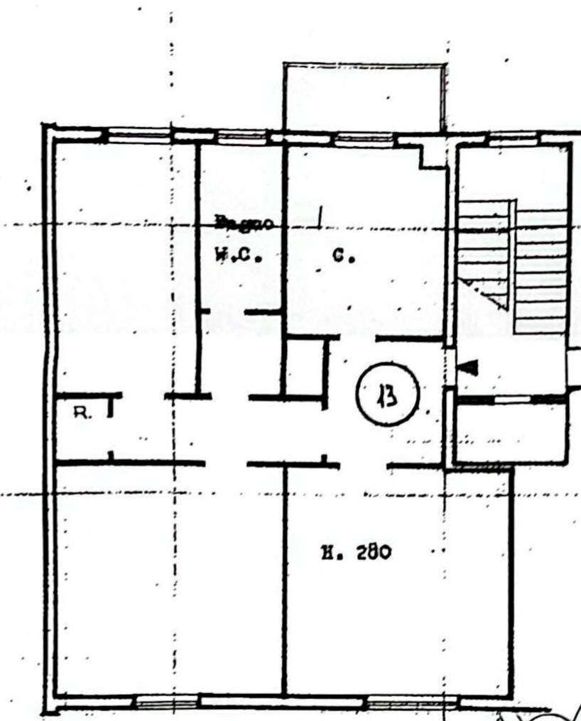 Foto 57 - Trilocale Via Enrico De Nicola
 
4, Milano - planimetria 1