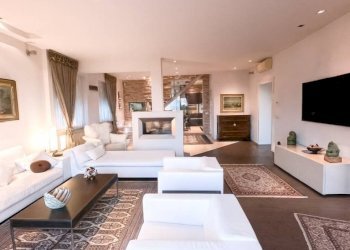Salone - Apartment viale Ponte dell'Ammiraglio, Genova (neighborhood Quarto) - photo 4