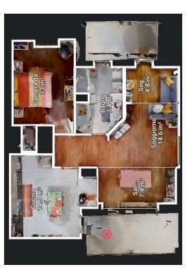 Three-room apartment via Nazionale, 70, Pinerolo - floor plans 1