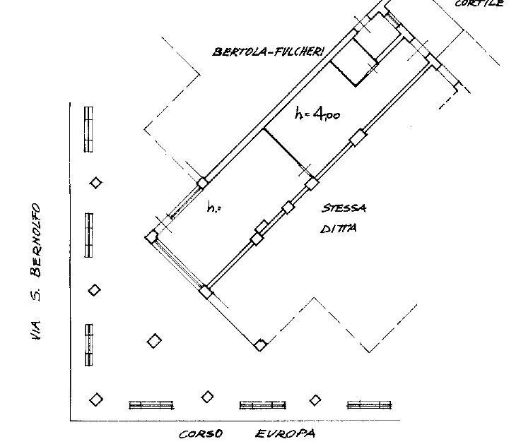 Negozio corso Europa, 30, Mondovì - planimetria 1