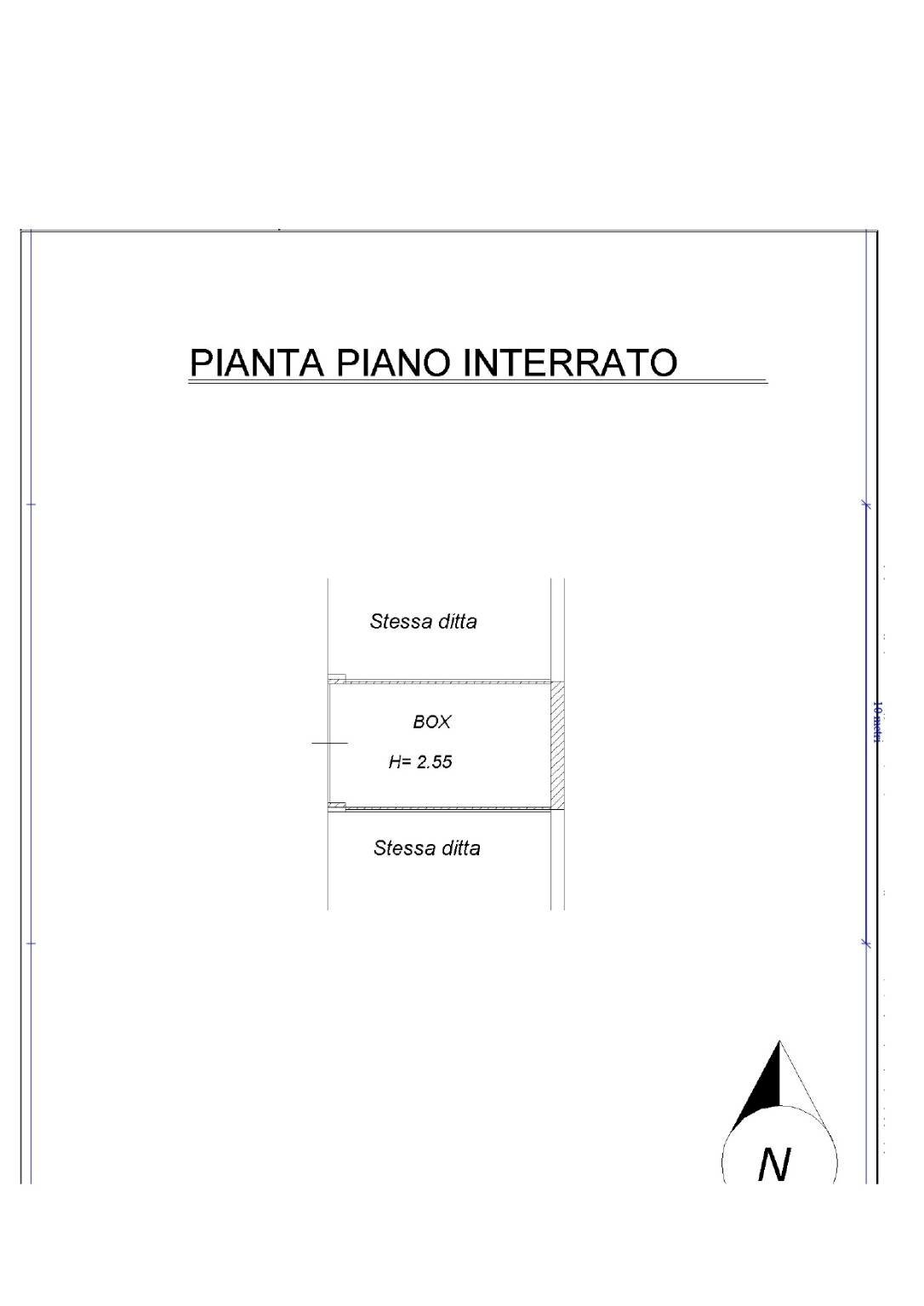 Bilocale via Bartolomeo Ronco, Carmagnola - planimetria 1