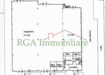 Planimetria - Capannone via delle More, Bonate Sopra - foto 22