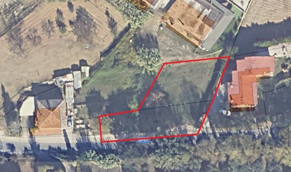 planimetria - Terreno edificabile Via Don Rocco D'Alessandro 15, Manoppello - planimetria 1