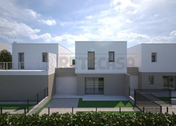 Bressanvido lott 14 dal retro RENDERING 2.jpg - Villa a Schiera Via Vegri 7, Bressanvido - foto 1