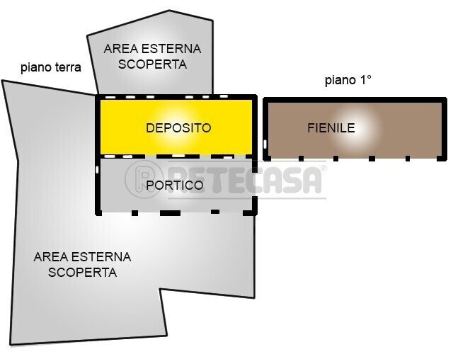 Retecasa_Valdagno - Planimetria.jpg - Magazzino Valdagno - planimetria 1