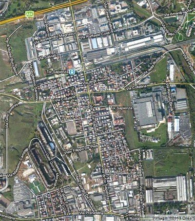 TorSapienzaMappaSatellitare.jpg - Albergo - Struttura ricettiva Roma - foto 1