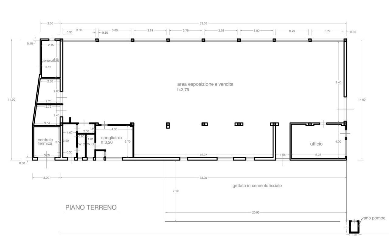 Planimetria2.jpg - Commercial Premises Via Nuova, Lucca - photo 1