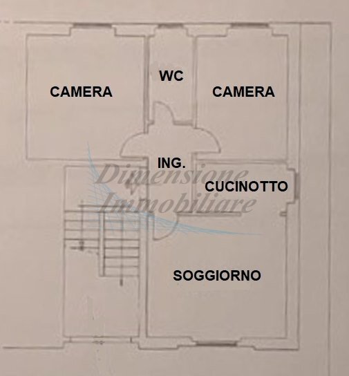 planimetriam.jpg - Three-room apartment via Giuseppe Emanuele Modigliani, Rosignano Marittimo - floor plans 1