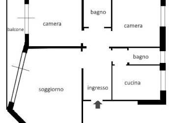 planimetria.jpg - Quadrilocale Rapallo - foto 16