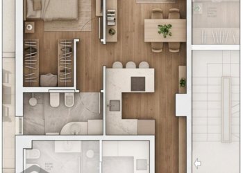 Progetto app 3 bilocale - Two-room apartment Viale Aldo Moro 44, Como - photo 1