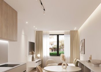 Render zona giorno - Two-room apartment Viale Aldo Moro 44, Como - photo 3