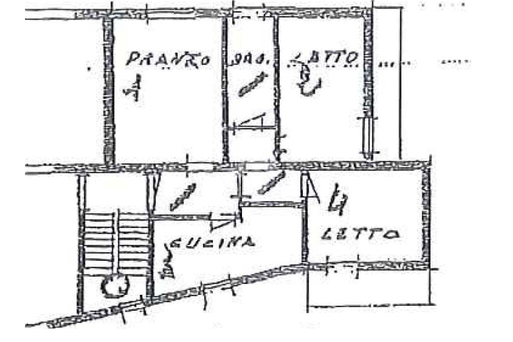 Three-room apartment Via R. Prati, Vignola - floor plans 1