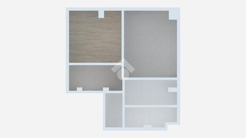 Trilocale Via Pullino, Rivoli - planimetria 1