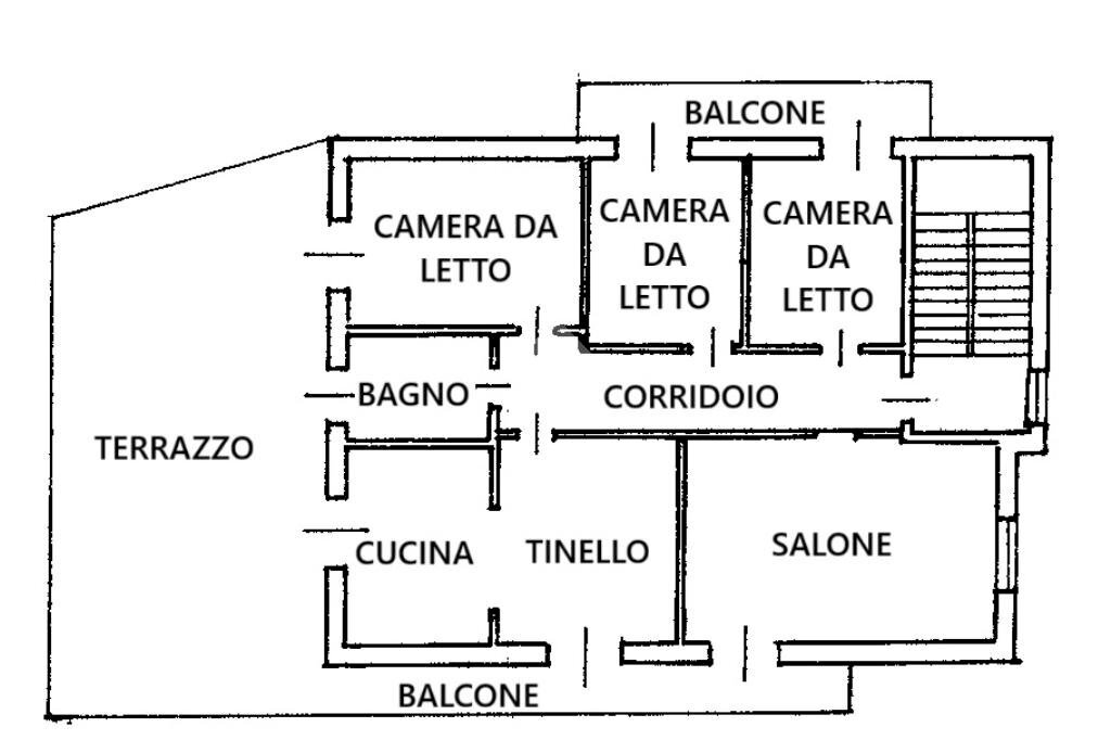 Independent house Via Valle Po, Revello - floor plans 1